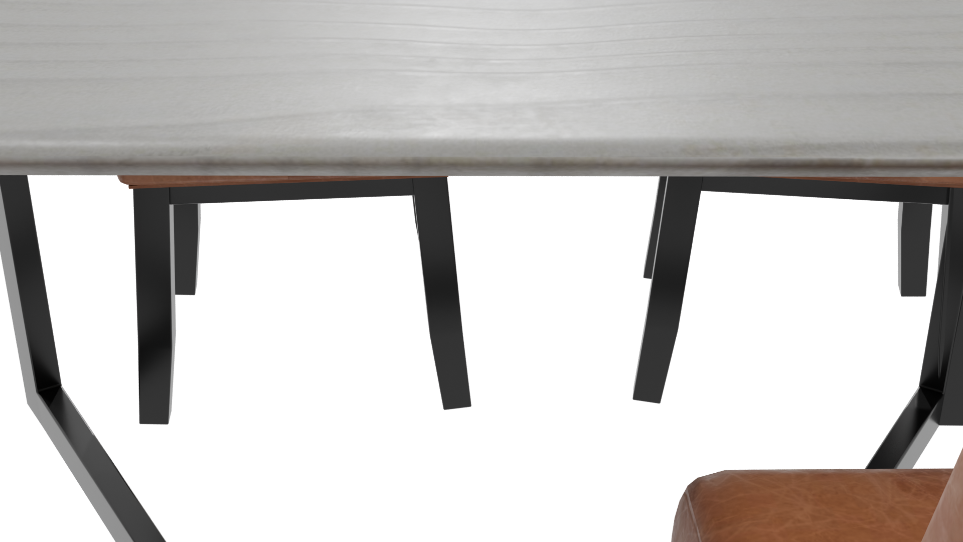 Stylish Dining Table Set 3D - Professional 3D Model Render 4