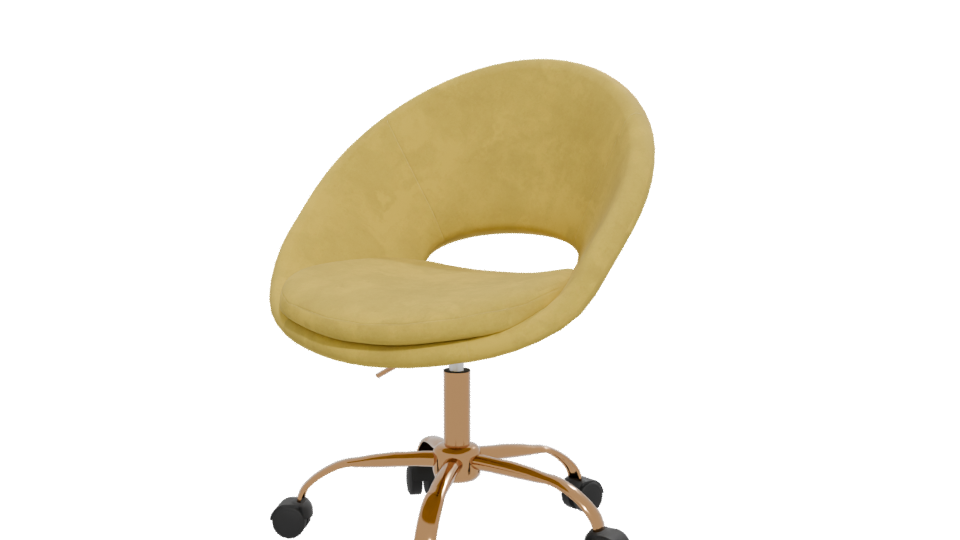 Stylish Modern Office Chair 3D - Professional 3D Model Render 12