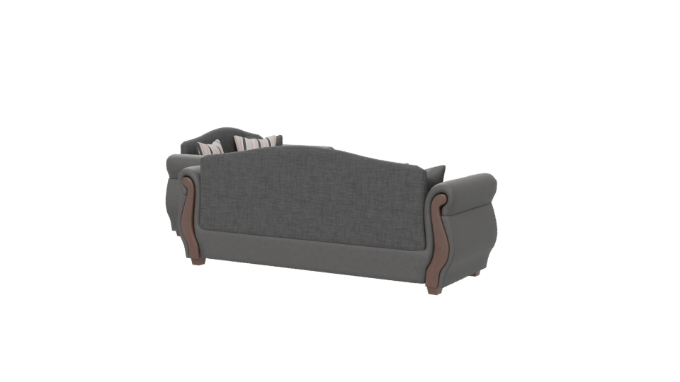 Elegant Fabric Sofa 3D Model - Professional 3D Model Render 6