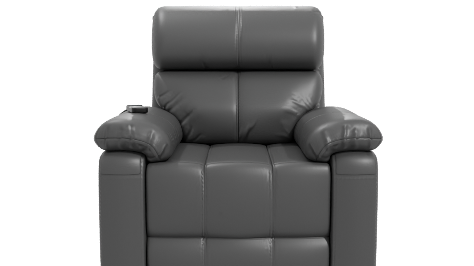 Stylish Modern Recliner Chair 3D - Professional 3D Model Render 11