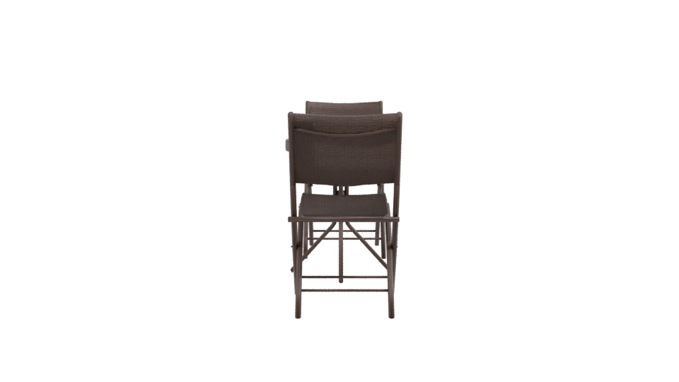 Outdoor Folding Table and Chairs 3D - Professional 3D Model Render 2