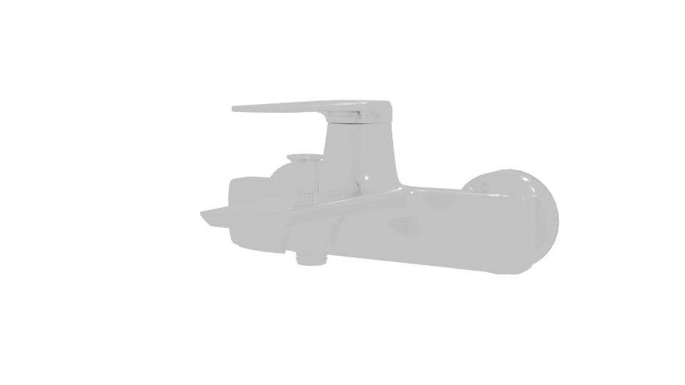 Stylish Bathroom Faucet 3D Model - Professional 3D Model Render 12