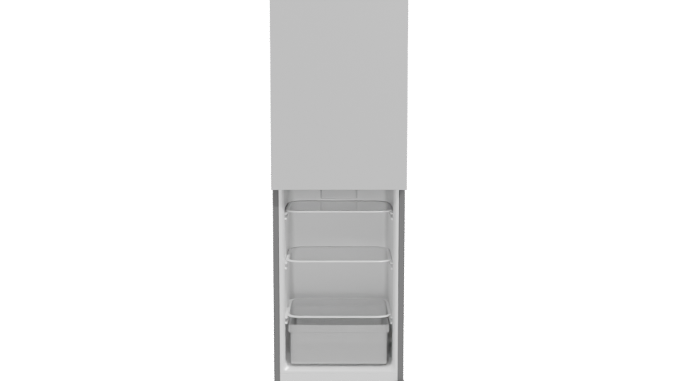 Sleek Refrigerator 3D Model - Professional 3D Model Render 11