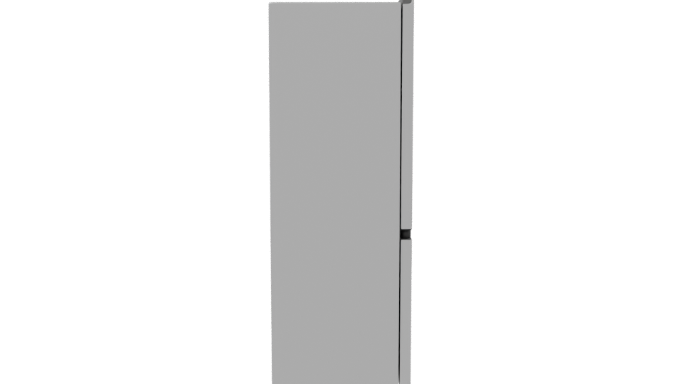 Sleek Modern Refrigerator Model - Professional 3D Model Render 8