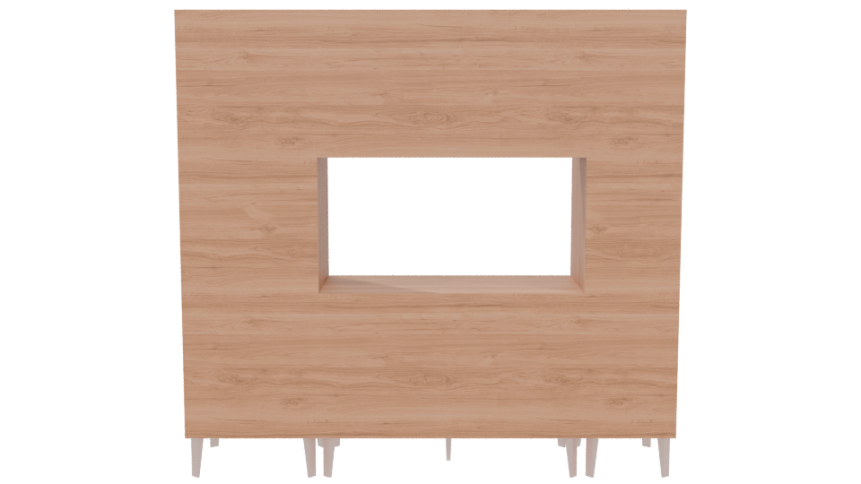 Stylish Modern Kitchen Cabinet 3D - Professional 3D Model Render 5