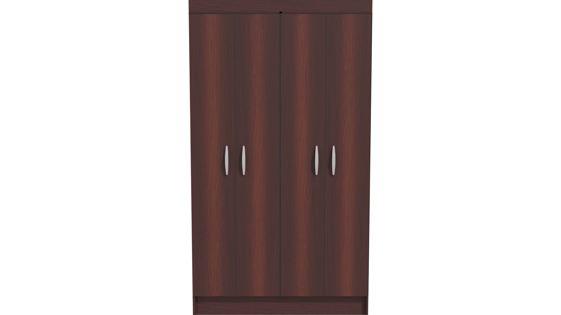 Stylish Wooden Storage Cabinet 3D - Professional 3D Model Render 11