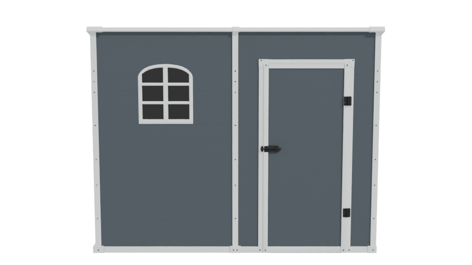 Stylized House Exterior Model 3D - Professional 3D Model Render 11