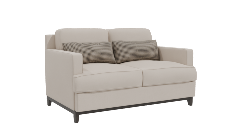 Violeta Beige Sofa 3D Model - Professional 3D Model Render 10