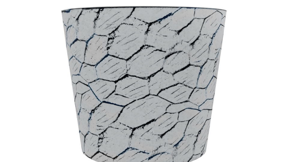 Artistic Decorative Pot 3D Model - Professional 3D Model Render 13