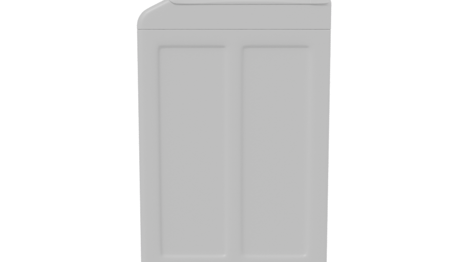 Top Loader Washing Machine 3D Model - Professional 3D Model Render 2