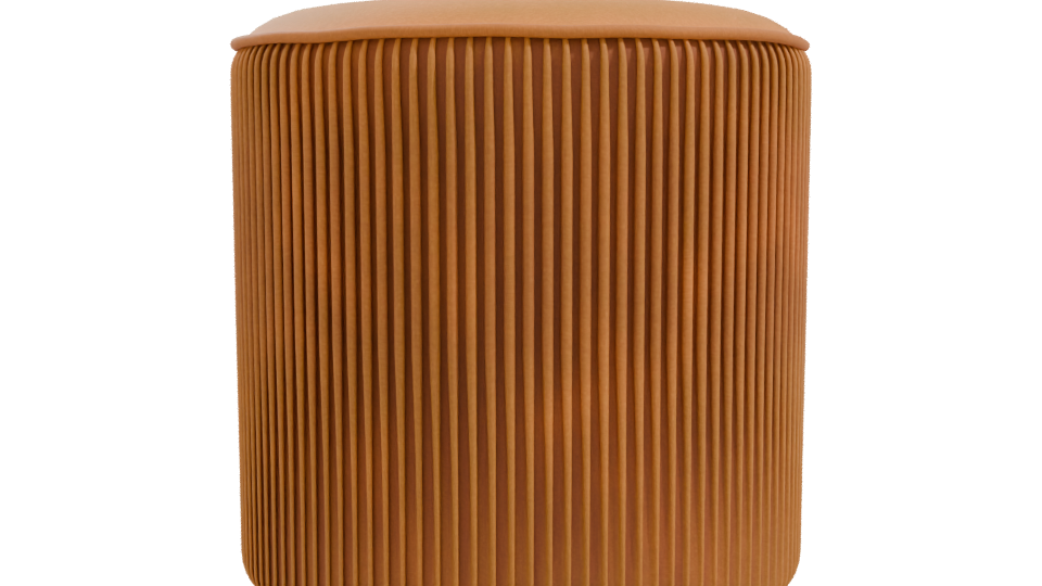Stylish Modern Pouf 3D Model - Professional 3D Model Render 10
