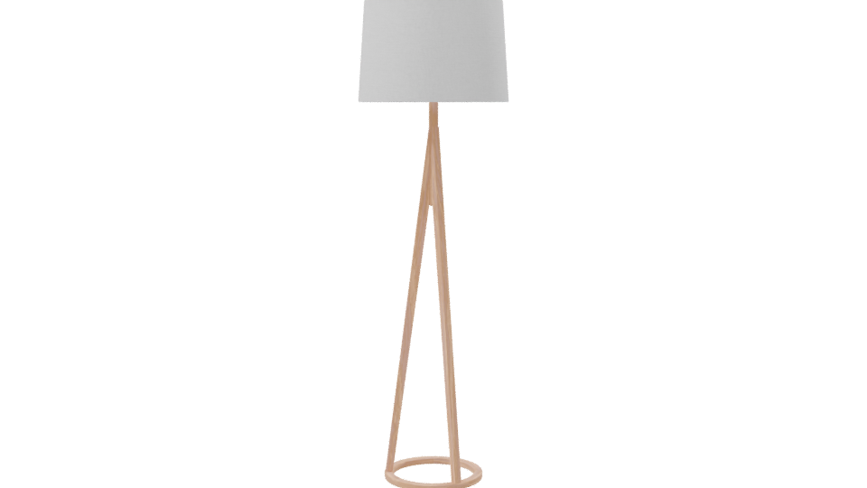 Stylish Minimalist Floor Lamp 3D - Professional 3D Model Render 8