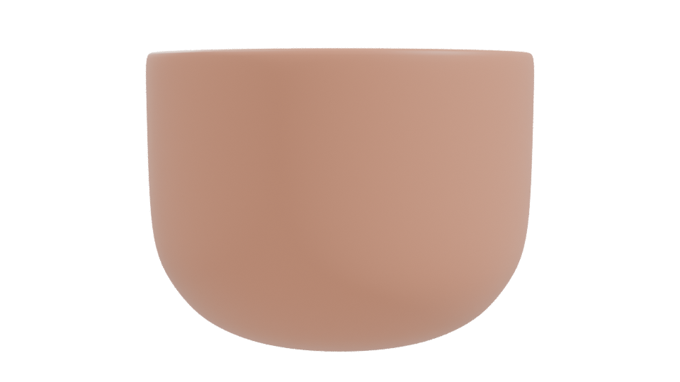 Decorative Ceramic Planter Model - Professional 3D Model Render 10