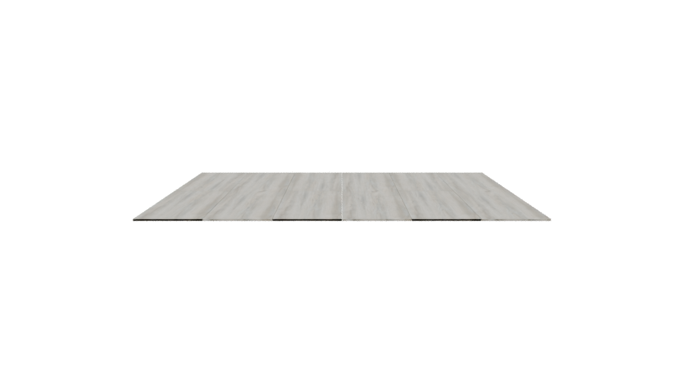 Sleek Modern Dining Table 3D Model - Professional 3D Model Render 2