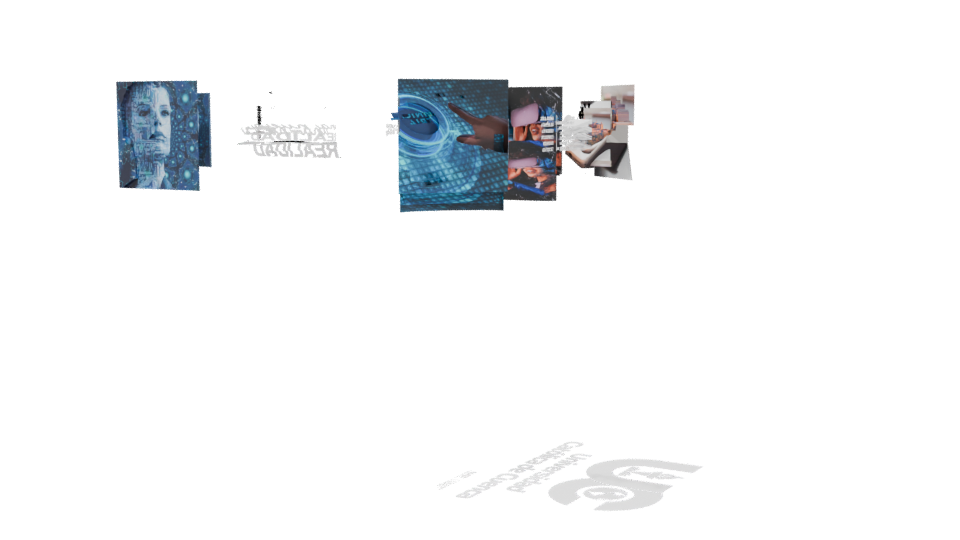 Futuristic Digital Display Panels - Professional 3D Model Render 3