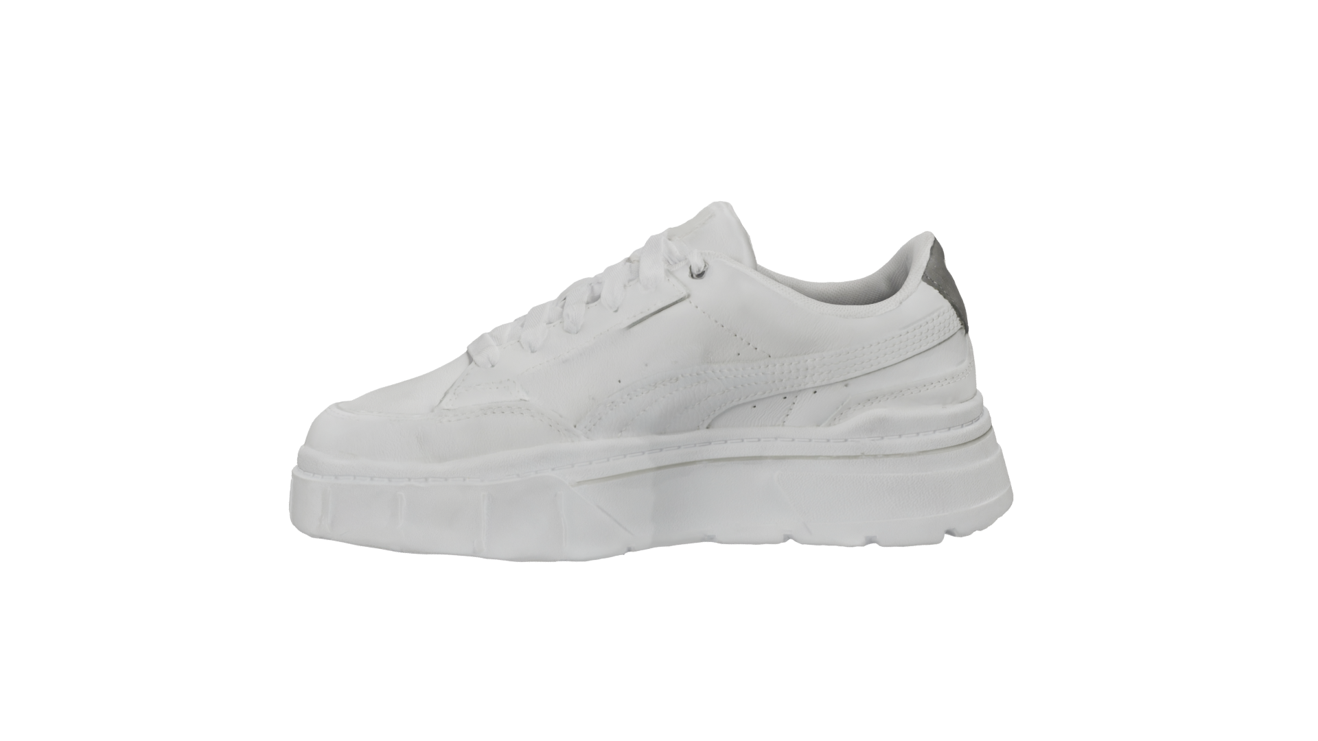 Sleek White Sneakers 3D Model - Professional 3D Model Render 2