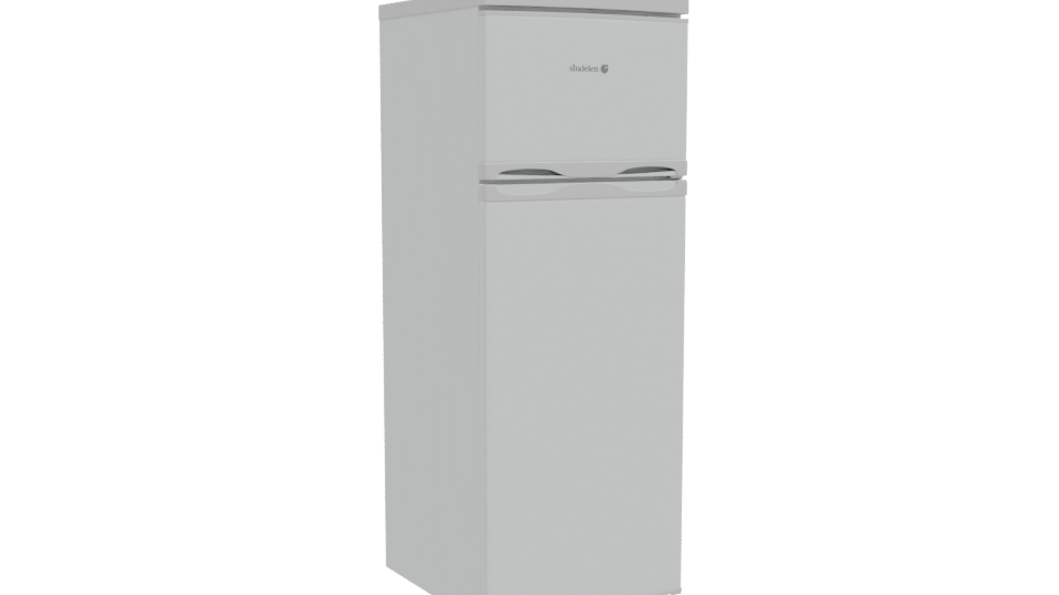 Stylish Top-Freezer Refrigerator 3D - Professional 3D Model Render 10