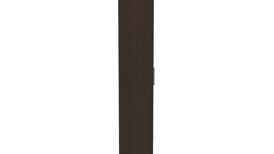 Stylish Wooden Wardrobe 3D Model - Professional 3D Model Render 8