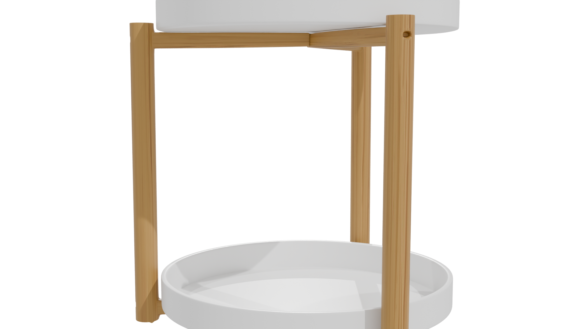 Minimalist Modern Round Table 3D - Professional 3D Model Render 11
