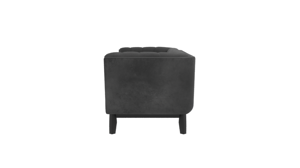 Stylish Modern Sofa 3D Model - Professional 3D Model Render 2