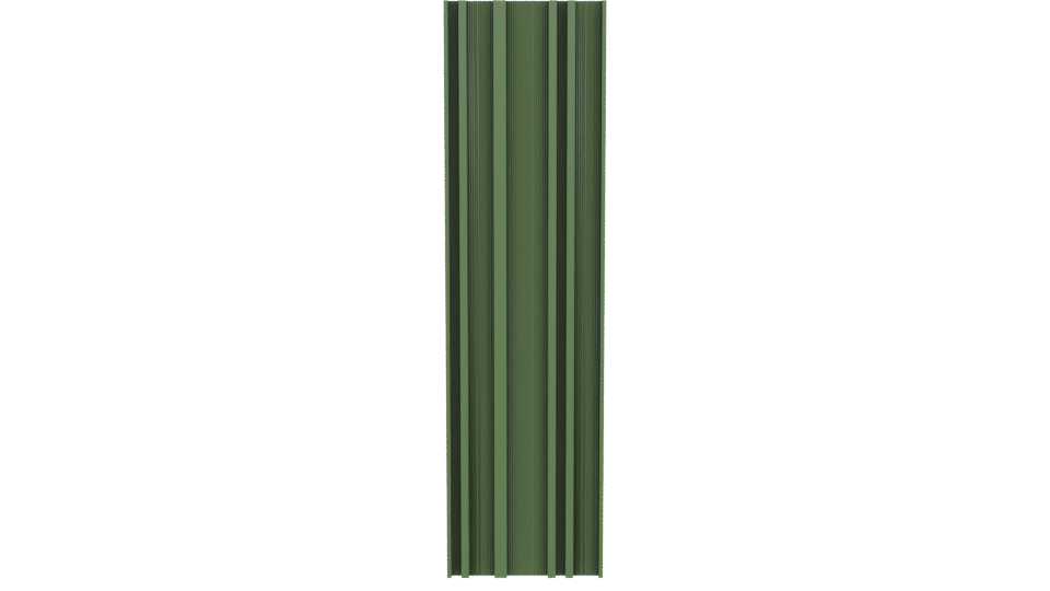 Stylized Green Plant Model - Professional 3D Model Render 5