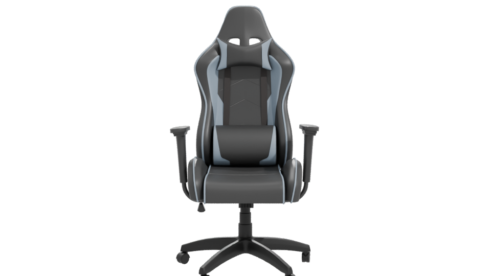 Ergonomic Gaming Chair 3D Model - Professional 3D Model Render 11