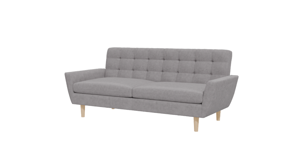 Contemporary Fabric Sofa 3D Model - Professional 3D Model Render 12