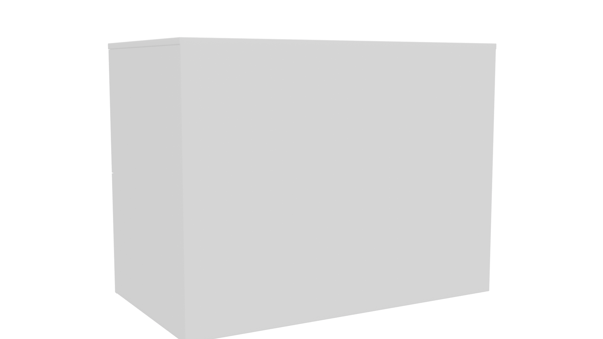 Sleek Modern Bathroom Vanity 3D - Professional 3D Model Render 4