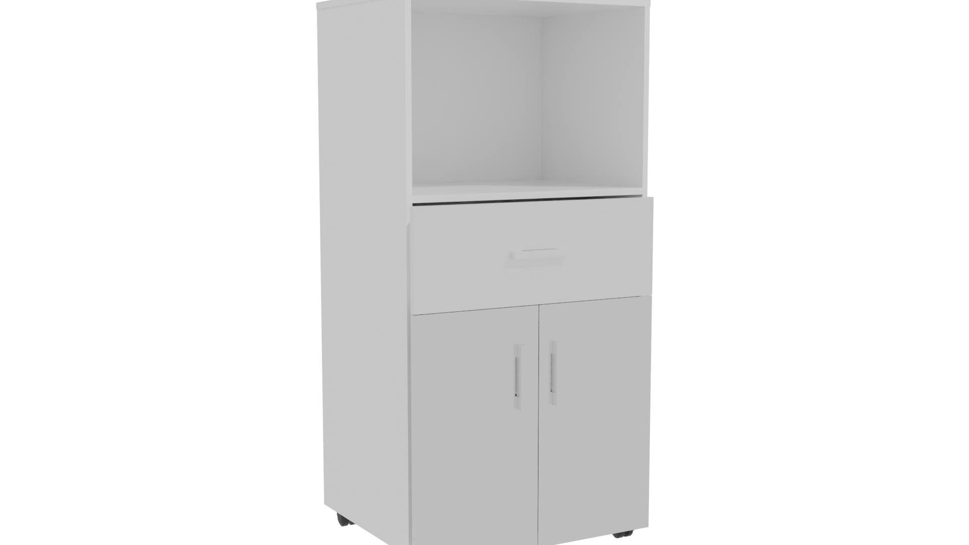Minimalist Storage Cabinet 3D Model - Professional 3D Model Render 25