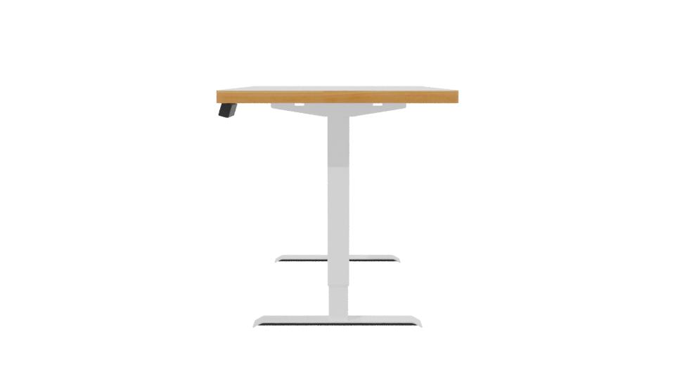 Elegant Minimalist Office Desk 3D Model - Professional 3D Model Render 2