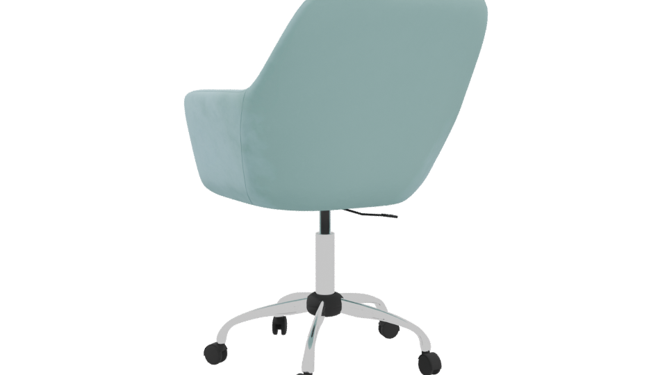 Stylish Modern Office Chair 3D Model - Professional 3D Model Render 4