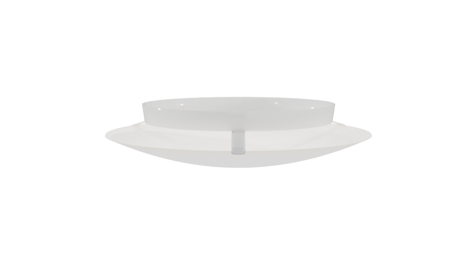 Sleek Ceiling Light Fixture 3D - Professional 3D Model Render 9