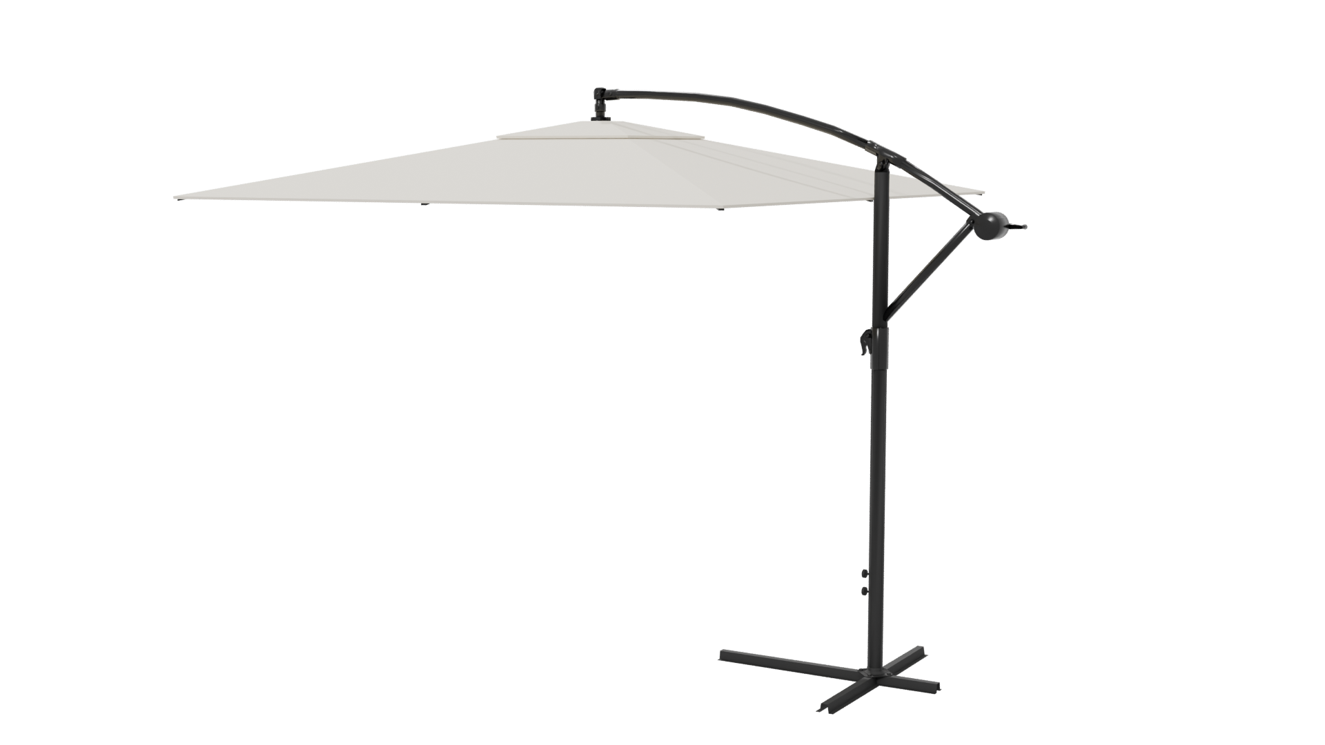 Stylish Outdoor Umbrella 3D Model - Professional 3D Model Render 18