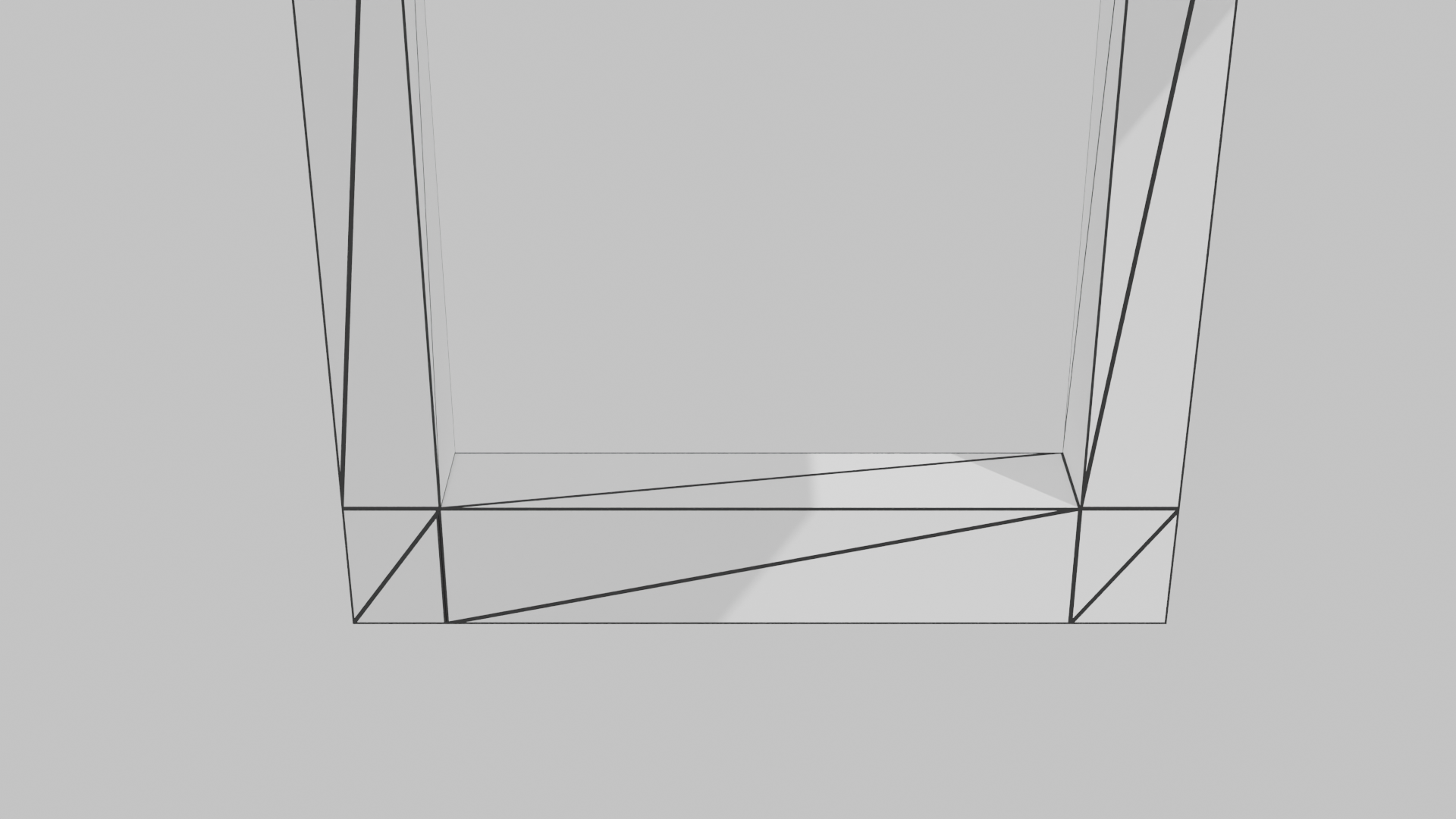 Stylish Glass Top Table 3D - Professional 3D Model Render 10