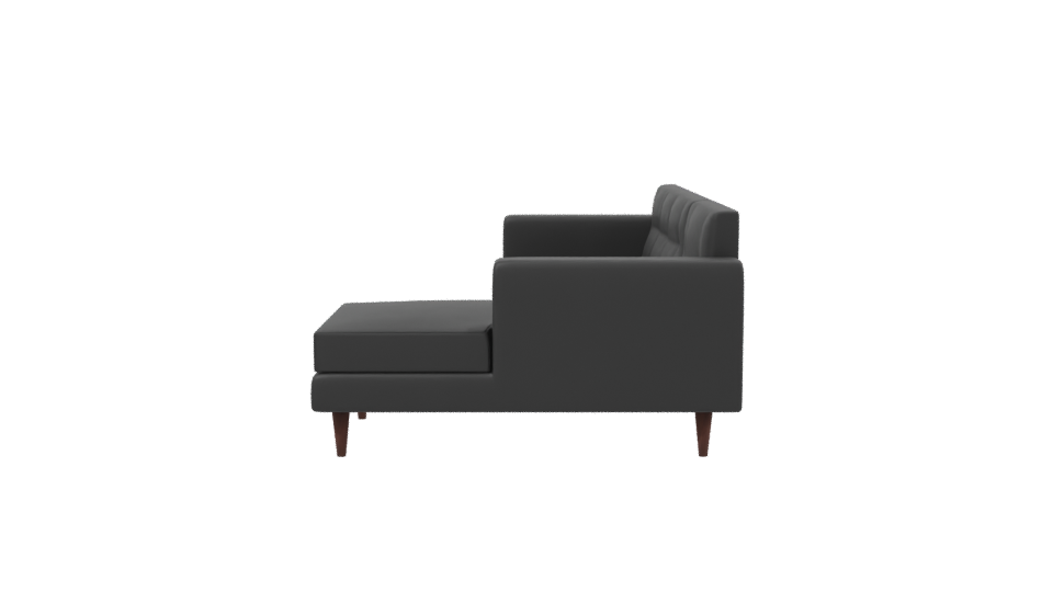 Contemporary Sectional Sofa 3D Model - Professional 3D Model Render 2