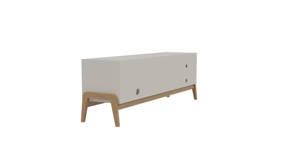 Modern TV Stand 3D Model - Professional 3D Model Render 3