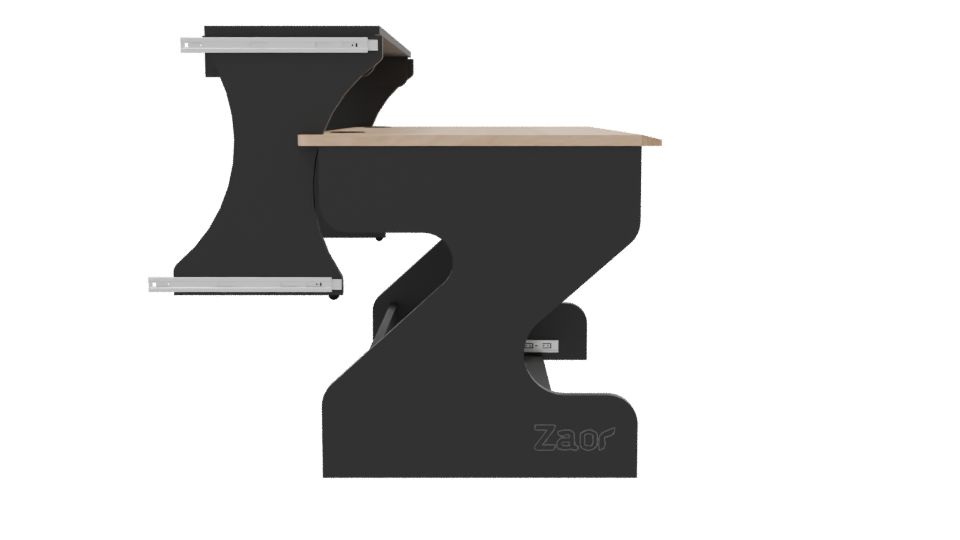 Stylish Modern Office Desk 3D - Professional 3D Model Render 8