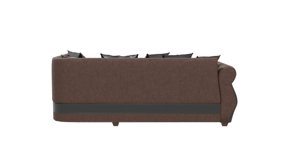 Stylish Modern Sectional Sofa 3D Model - Professional 3D Model Render 5