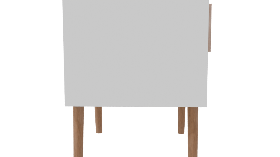 Stylish Nightstand 3D Model - Professional 3D Model Render 8