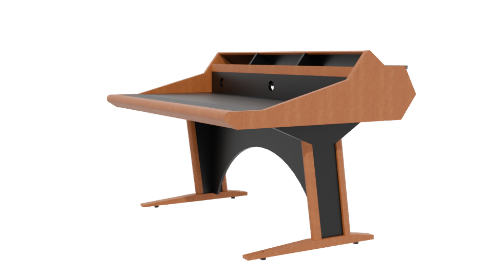 Stylish Office Desk 3D Model - Professional 3D Model Render 13