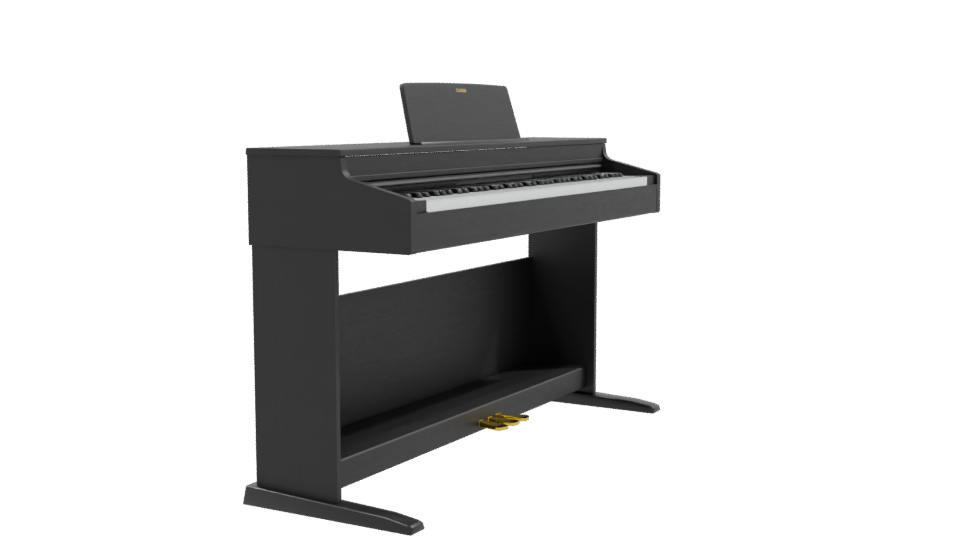 Digital Piano Casio AP 270 Model - Professional 3D Model Render 9