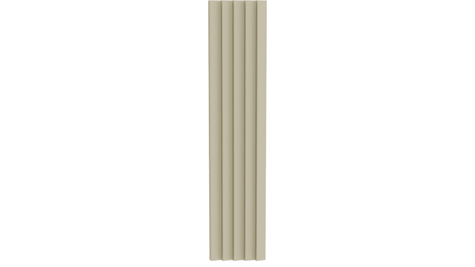 Textured Decorative Column Model - Professional 3D Model Render 5