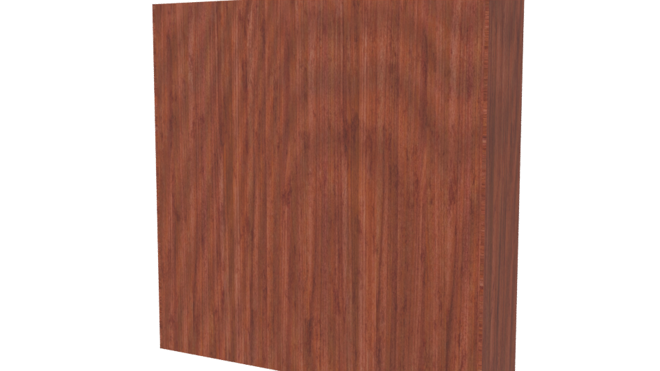 Stylish Wooden Wardrobe 3D Model - Professional 3D Model Render 6