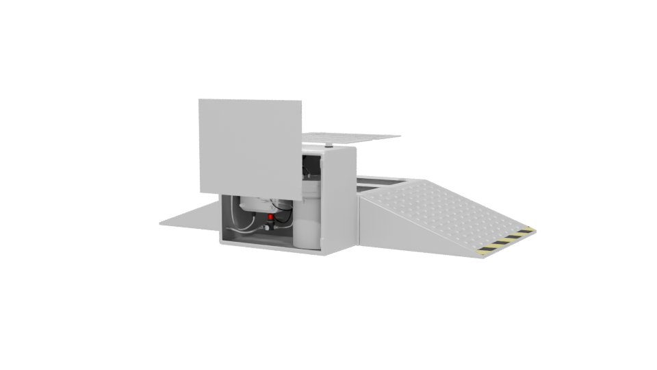 Sleek Industrial Lighting Fixture 3D - Professional 3D Model Render 6