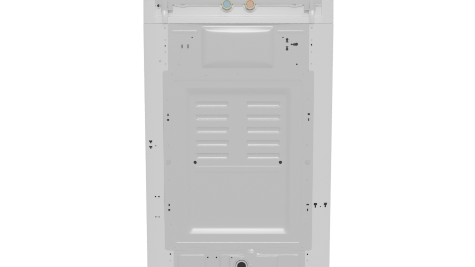 Compact Household Washing Machine Model - Professional 3D Model Render 5