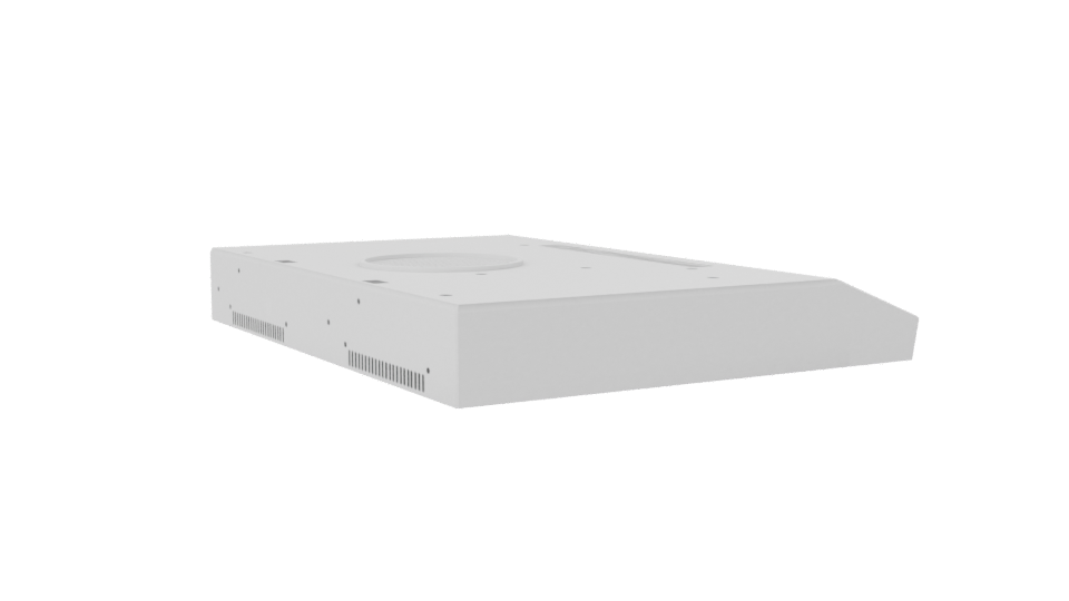 Sleek Modern White Device 3D Model - Professional 3D Model Render 7
