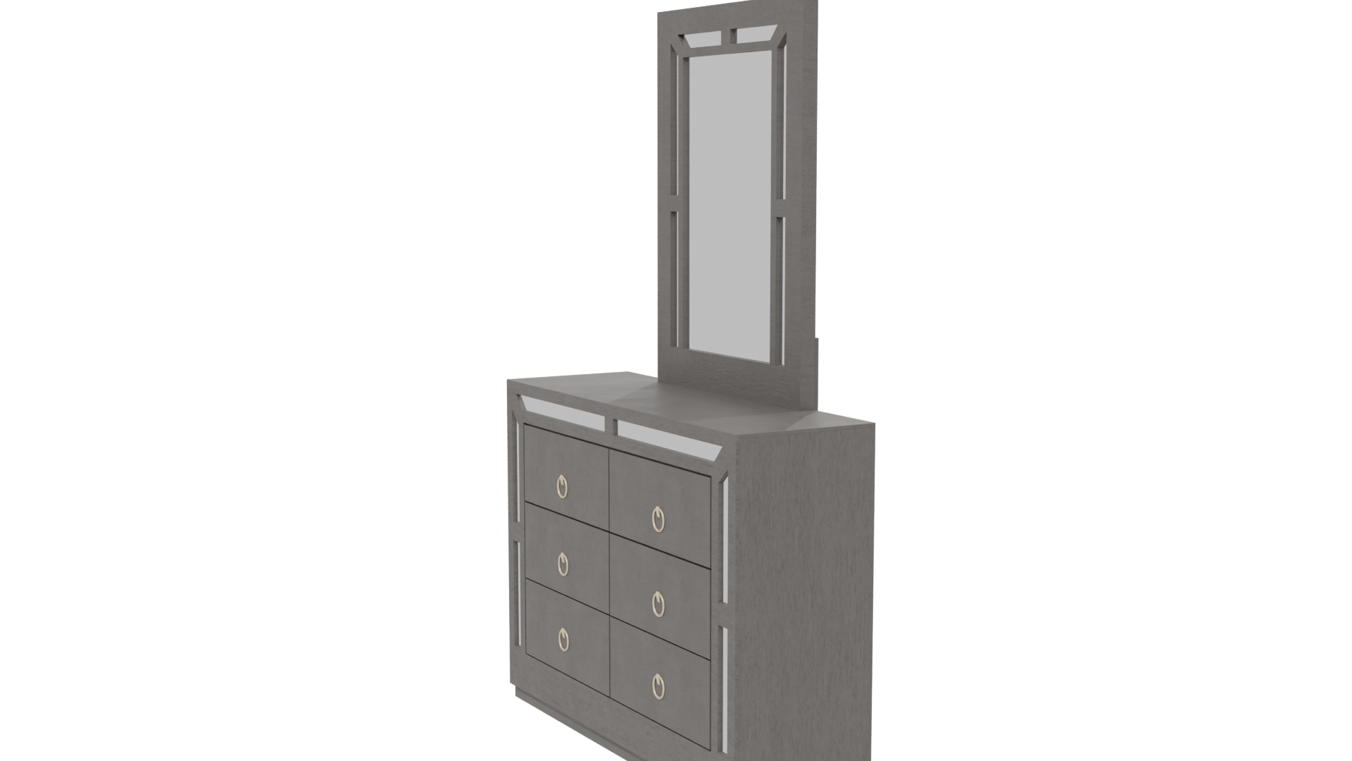 Contemporary Vanity Table 3D Model - Professional 3D Model Render 13