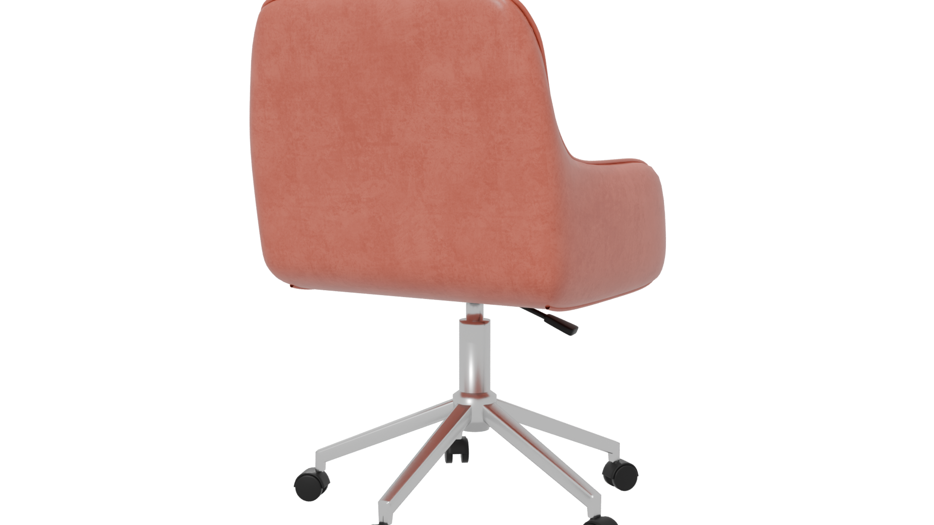 Stylish Modern Quilted Office Chair 3D Model - Professional 3D Model Render 6