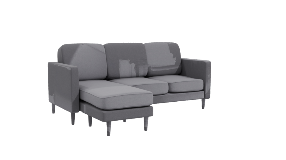 Stylish Modern Sofa 3D Model - Professional 3D Model Render 10
