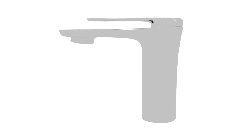 Stylish Modern Faucet 3D Model - Professional 3D Model Render 3